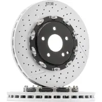 Brembo 05-06 Mercedes-Benz CLK55 AMG/05-06 SLK55 AMG Front Premium OE Equivalent Rotor - 09.9254.33