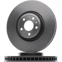 Brembo Bromsskiva 09D42311 fram, ventilerad, höggradigt förkolnad, 1 Stycke