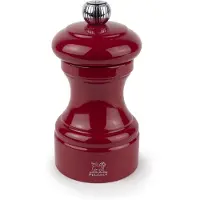 Peugeot Bistro pepparkvarn 10 cm passion röd lackat trä