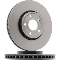 Brembo Bromsskiva 09D98511 fram, ventilerad, höggradigt förkolnad, 1 Stycke