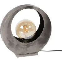 Zijlstra Bordslampa Sonorc, Aluminium / grå / zink, Vardagsrum / matsal, Metall, Bordslampa