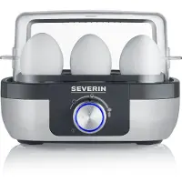 Severin EK 3169, 6 ägg, Rostfritt stål, 0,7 m, Svart, Rostfritt stål, 420 W, 150 mm