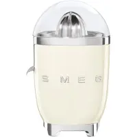 Smeg 50''s Style Citruspress CJF11CREU Creme, Gräddfärgad, Rostfritt stål, Rostfritt stål, Plast, 1 m, Plast, 70 W
