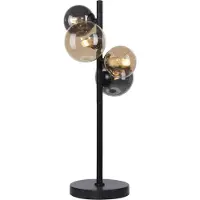 Paul Neuhaus Bordslampa Popsicle, Svart, Vardagsrum / matsal, Metall, Modern, Bordslampa