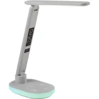 Paul Neuhaus Skrivbordslampa Tina, dimbar, Vitt / opal, Arbetsrum / kontor, Syntetmaterial, Bordslampa