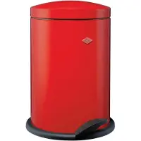Wesco avfallsbehållare med pedal Alpha 13l röd