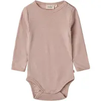Wheat Body l/ä - Ull - Lucca - Dry Rose - - 1 år (80) - Body L/Ä