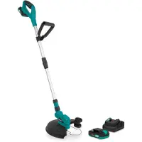 Vonroc Grästrimmer 20V - 2.0Ah| Inkl. 2 batterier och snabbladdare