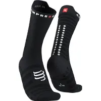 Compressport Pro v4.0 Ultralight Bike Black Socks, Size Size 4
