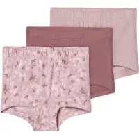 Name it Hipster - NmfTights - Noos - 3-pack - Mauve Shadowa - - 5 år (110) - Hipstertrosor
