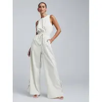 BWLDR Jumpsuit 'Laila' ljusbeige