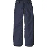 Patagonia - Skidbyxor barn - K's Powder Town Pants New Navy för Unisex - Barnstorlek S - Marinblå