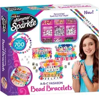 Shimmer 'N Sparkle Abc Beads Bracelets Pärlor Till Armband