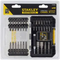 Stanley 40 st bits och hylsor 1/4, FATMAX, [STA88560-XJ]