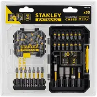 Stanley 55-delar tillbehörssats STA88559-XJ; 25 mm; 50 mm; 55 st.