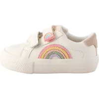 Next Sneaker ljusblå / brun / gul / off-white