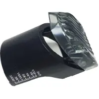 Prewave Hårklippare Skäggtrimmer Byte av kam för Philips Norelco QT4075/32 QT4050/15 QT4070/ 32 PH-QT4090/47 QT4090 QT4075 rakapparat 1-18mm svart