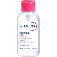 Bioderma Sensibio H2O - Micellärt vatten för känslig hud, skonsamt rengörande - pumpdispenser Smink remover 500 ml