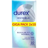 Durex Nude - extra tunna kondomer (2×10 st)