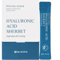 Mizon , peeling scrub, hyaluronic acid sorbet, 40 packs, each (7.0 oz)
