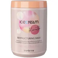 Inebrya Ice Cream Keratin Restructuring Hair Mask 1000ml