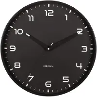 Karlsson Orgullo väggklocka KA6053BK
