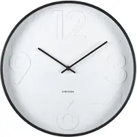 Karlsson Ayuno väggklocka KA6063BK