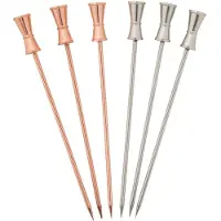 Barprofessional Cocktailpicks Stål Jigger - 6 St