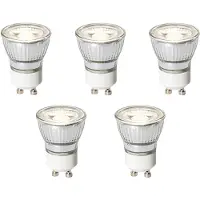 LUEDD Set med 5 dimbara GU10 LED-lampor 35 mm 4W 230 lm 4000K