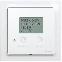 Eltako FTAF55ED/230V-wg FSK 868 MHz Temperaturkontroll Inbyggnad Bryteffekt (max.) 4000 VA Trådlös - Sändare räckvidd max. 30 m