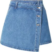 Vila Kjol 'VIHARPER' blå denim