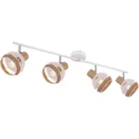 Globo Lighting Taklampa Widy, dimbar, Vitt / opal, Vardagsrum / matsal, Metall, Taklampa