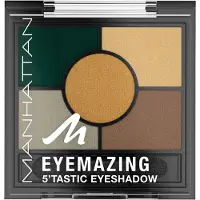 Manhattan Eyemazing Eyemazing 5'Tastic Ögonskuggspalett 3.8 g Nr. 006 - Jungle Green