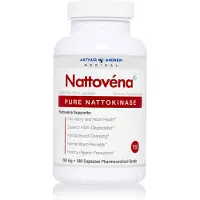 Arthur Andrew Medical , Nattovena, Ren Nattokinase, 180 Capsuler