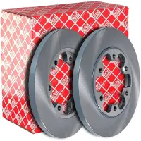 FEBI BILSTEIN Bromsskiva 104498 bak, full, 1 Stycke