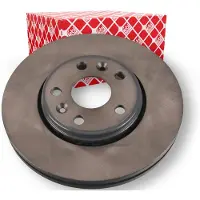 FEBI BILSTEIN Bromsskiva 176658 fram, ventilerad, 1 Stycke