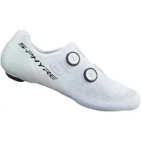 Shimano RC903 S-PHYRE Wide Fit White ShoesWhite, Size 44 - EUR