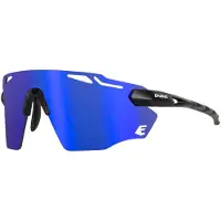 Eassun Fartlek Glasses Matte Black Blue Lens