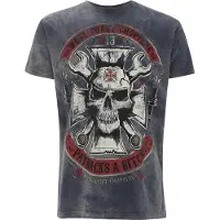 West Coast Choppers Mechanic T-shirt Med Korta ärmar