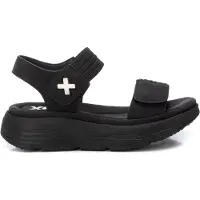 Xti för kvinnor. 14398605-NEGRO Sandaler 143986 svart (36), 3 till 5 cm, Kardborreband, Casual