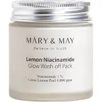 MARY & MAY Mary&May - Lemon Niacinamide Glow Wash Off Pack - 125 g