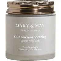 MARY & MAY Mary&May - Cica Tea Tree Soothing Wash Off Pack - 125 g