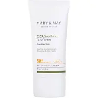 MARY & MAY Mary &amp; May Cica Soothing Sun Cream SPF50+ 50 ml Sensitive Skin