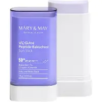 MARY & MAY Mary&May - Vegan Peptide Bakuchiol Sun Stick SPF50+ PA++++ - 18 g