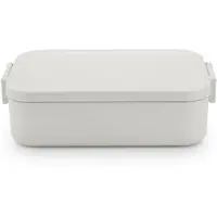 Brabantia Make & Take, Lunchlåda, Vuxen, Ljusgrå, Plast, Monokromatiskt, Rektangulär