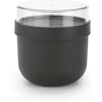 Brabantia Yoghurtbägare med lock 0,5L, Brabantia, Mörkgrå