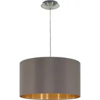 Eglo Hänglampa Maserlo, dimbar, Brun / rost, Vardagsrum / matsal, Modern, Pendellampa