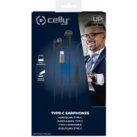 Celly Celly: Hörlurar Earpods Kabel USB-C UP1100 Svart