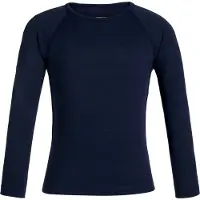 Icebreaker Kids' 200 Oasis Longsleeve Crewe Midnight Navy