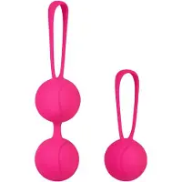 Dream Toys Geishakuulat Duo Ball Set Pinkki